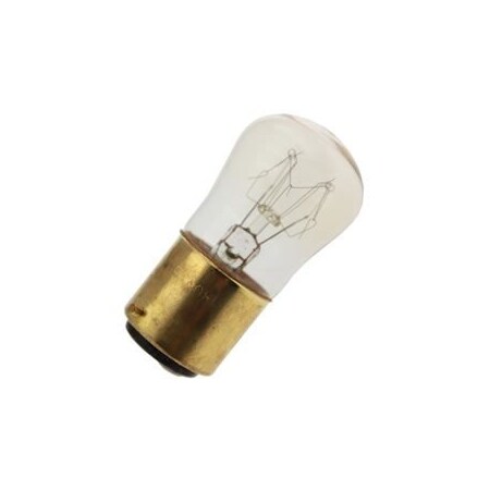 Incandescent Tubular Bulb, Replacement For International Lighting 15T7-B22D